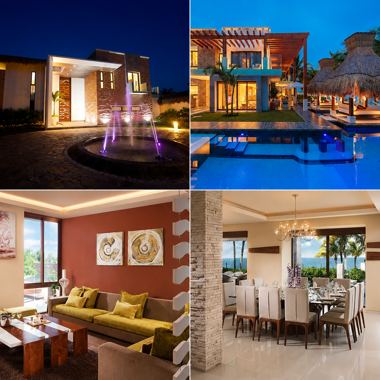 Villa Esmeralda — beachfront estate overview