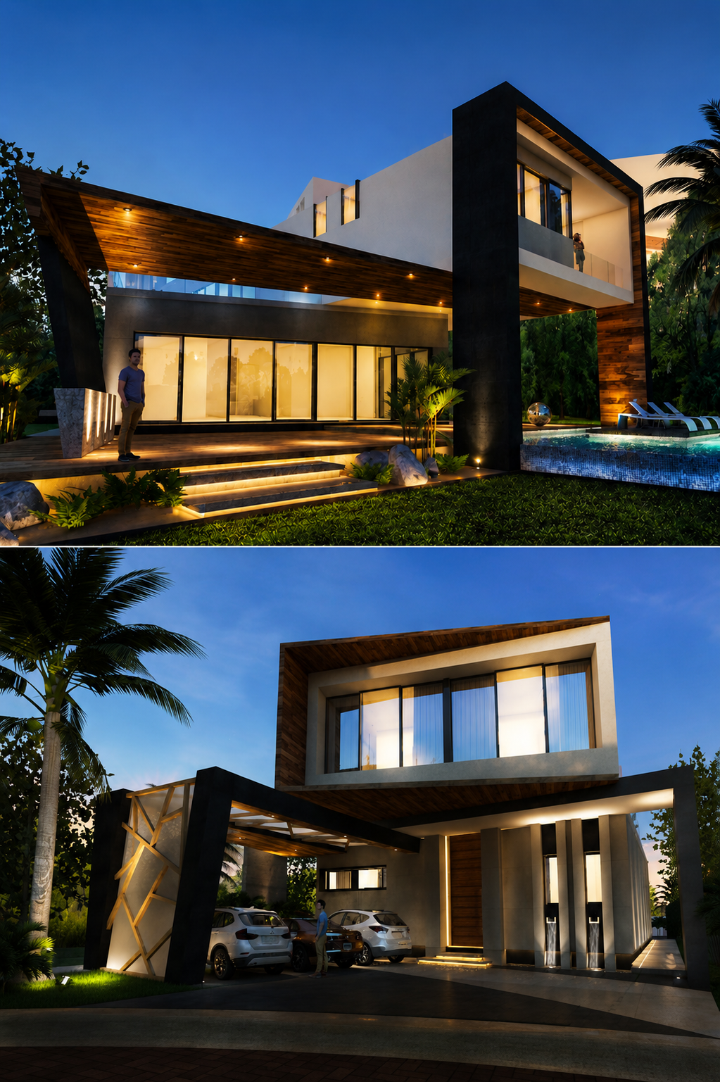RF Residence — contemporary Cancún residence